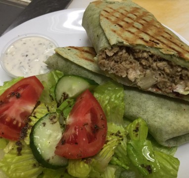 Chicken shawarma  chicken breast in Mediterranean spices