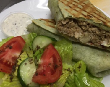 Chicken shawarma  chicken breast in Mediterranean spices